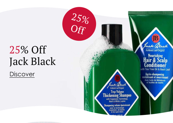 25% Off Jack Black