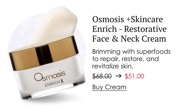 Osmosis +Skincare Enrich - Restorative Face & Neck Cream