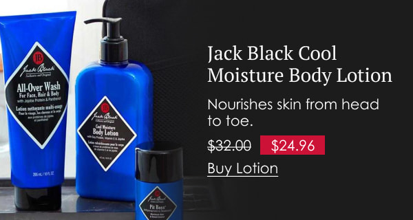 Jack Black Cool Moisture Body Lotion