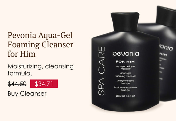 Pevonia Aqua-Gel Foaming Cleanser for Him