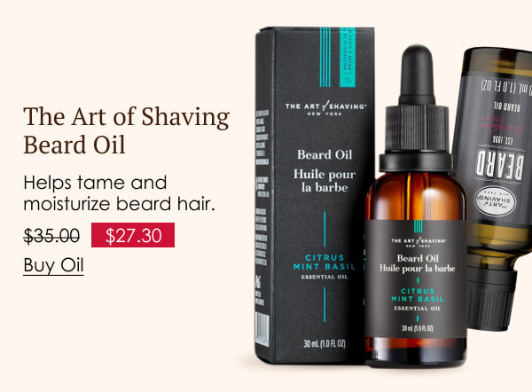 The Art of Shaving Beard Oil