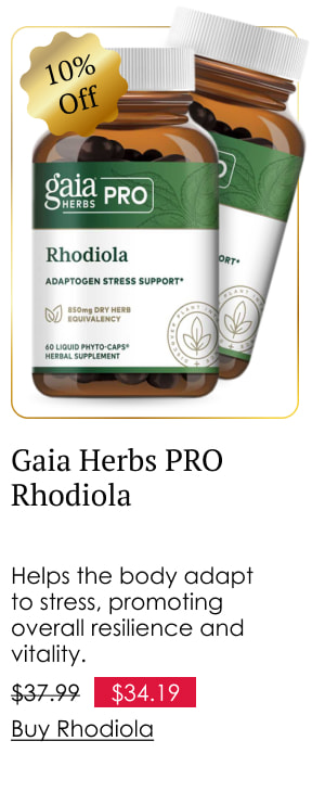 Gaia Herbs PRO Rhodiola