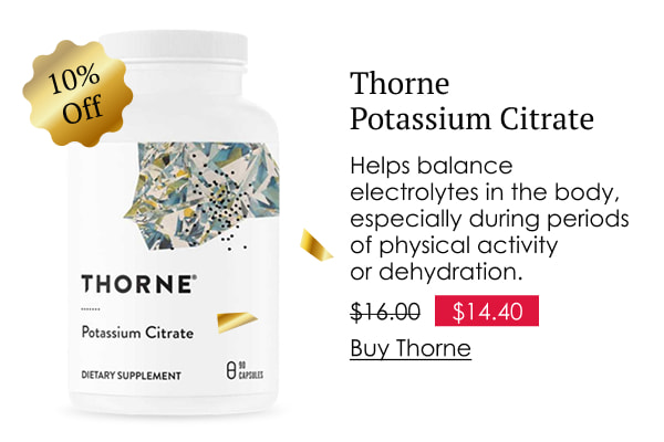 Thorne Potassium Citrate