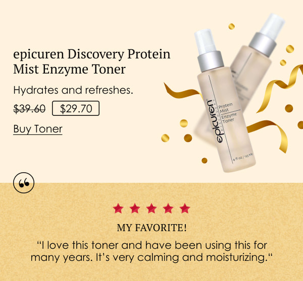 epicuren Discovery Protein Mist Enzyme Toner