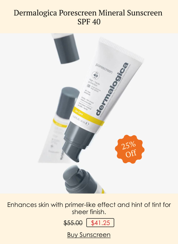 Dermalogica Porescreen Mineral Sunscreen SPF 40