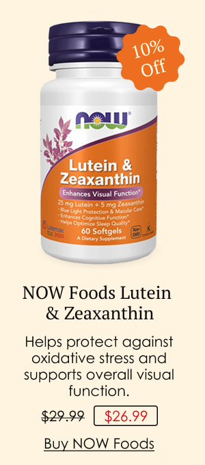 NOW Foods Lutein & Zeaxanthin