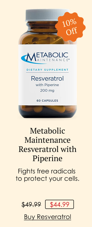 Metabolic Maintenance Resveratrol with Piperine