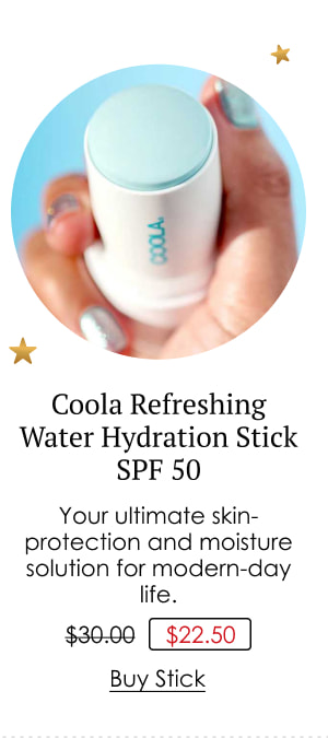 Coola Refreshing Water Hydration Stick SPF 50