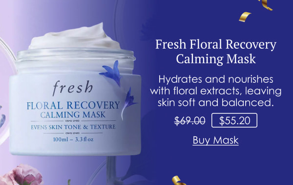 Fresh Floral Recovery Calming Mask