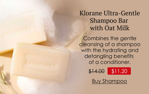 Klorane Ultra-Gentle Shampoo Bar with Oat Milk