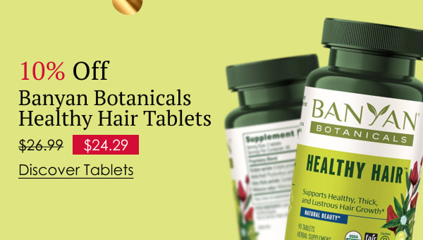  Banyan Botanicals Healthy Hair Tablets