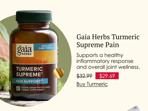 Gaia Herbs Turmeric Supreme Pain
