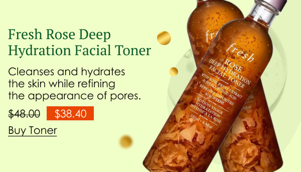 Fresh Rose Deep Hydration Facial Toner