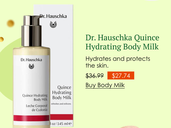 Dr. Hauschka Quince Hydrating Body Milk
