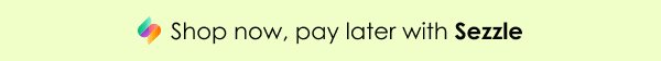 Shop now, pay later with Sezzle