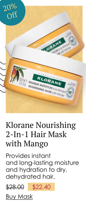 Klorane Nourishing 2-In-1 Hair Mask with Mango