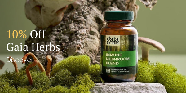 10% Off Gaia Herbs