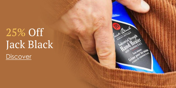 25% Off Jack Black