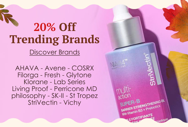 20% Off Trending Brands