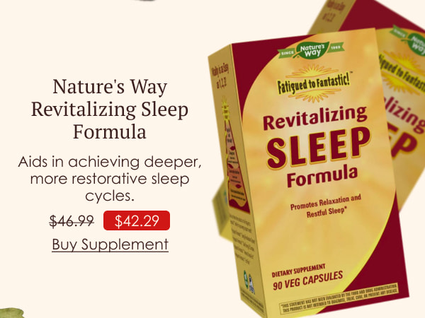 Nature's Way Revitalizing Sleep Formula
