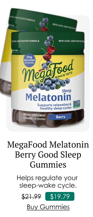 MegaFood Melatonin Berry Good Sleep Gummies