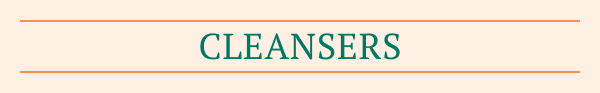 Cleansers