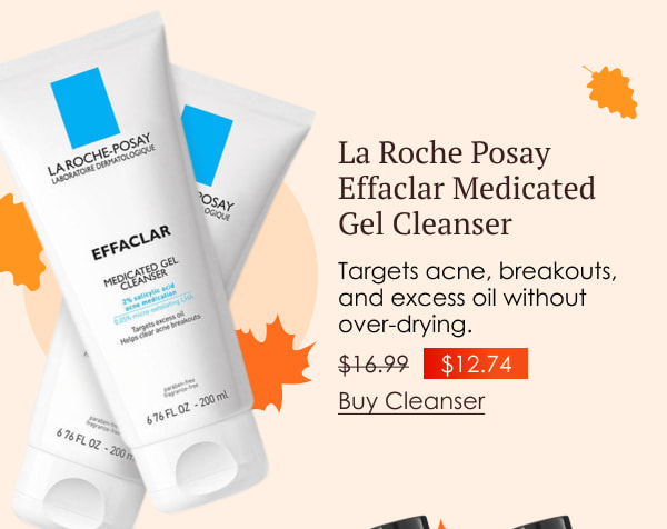 La Roche Posay Effaclar Medicated Gel Cleanser