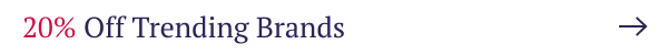 20% Off Trending Brands