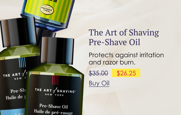 The Art of Shaving Pre-Shave Oil