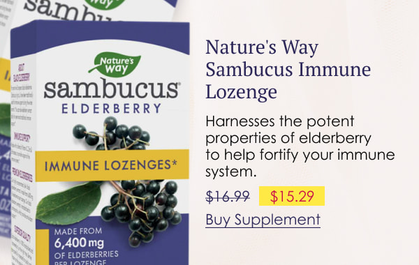 Nature's Way Sambucus Immune Lozenge