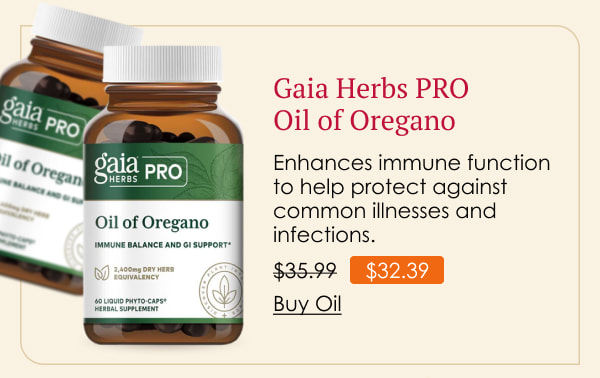 Gaia Herbs PRO Oil of Oregano