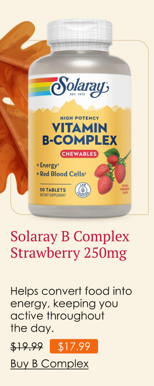 Solaray B Complex Strawberry 250mg