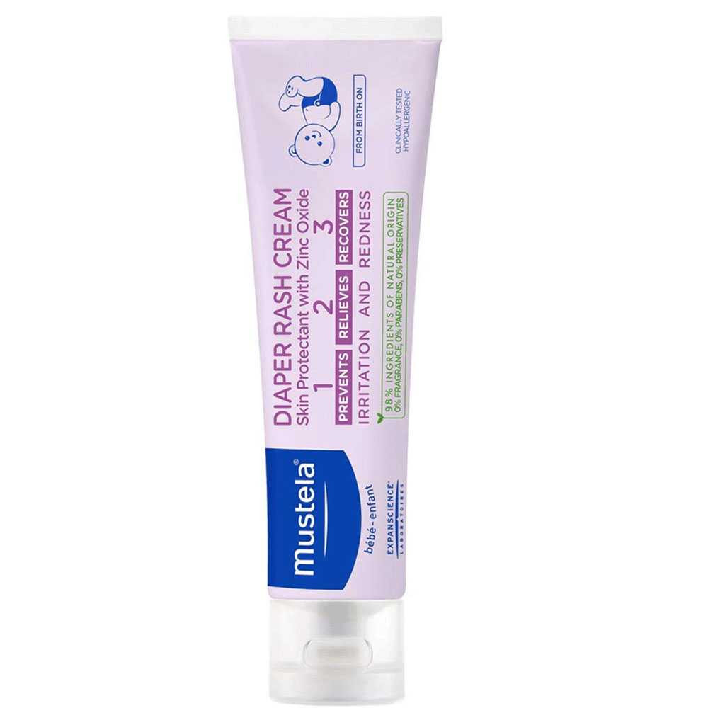 Image of Mustela Diaper Rash Cream 1 2 3