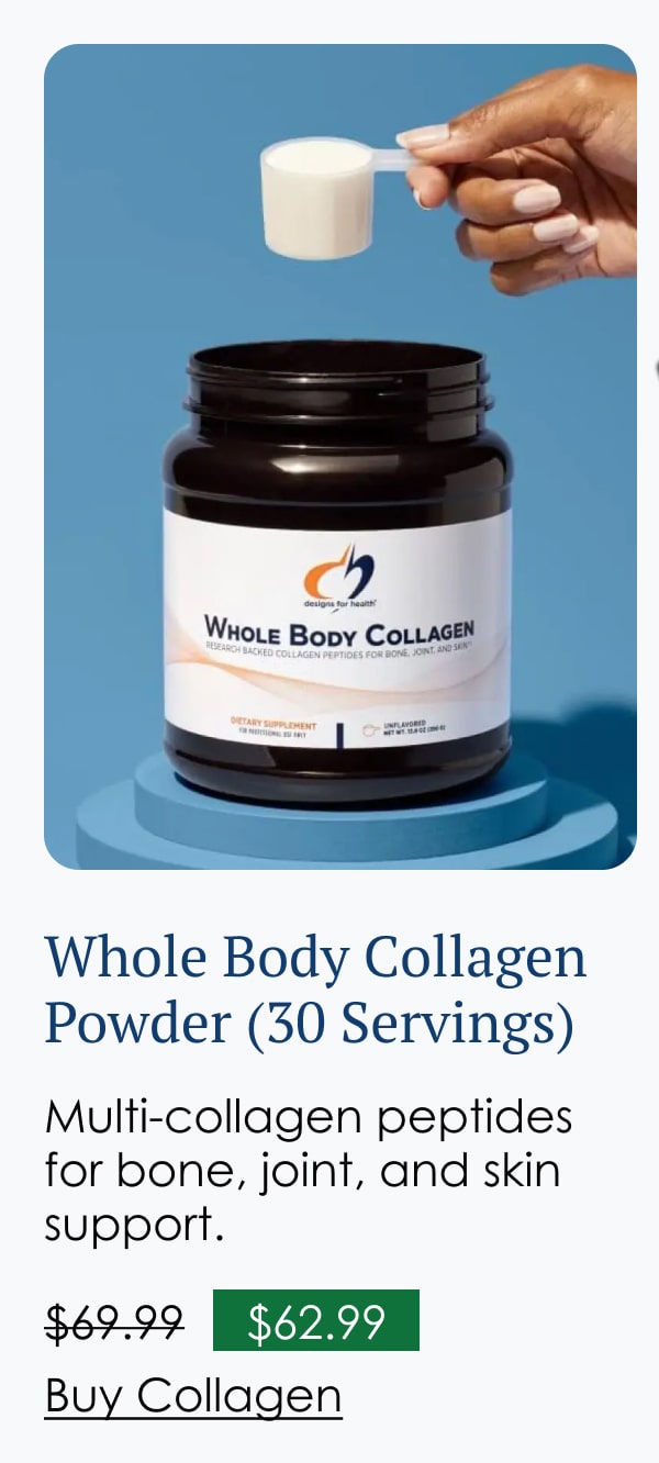 Designs for Health Whole Body Collagen Powder