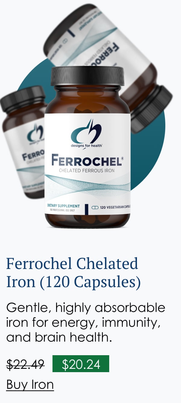 Designs for Health Ferrochel Chelated Iron