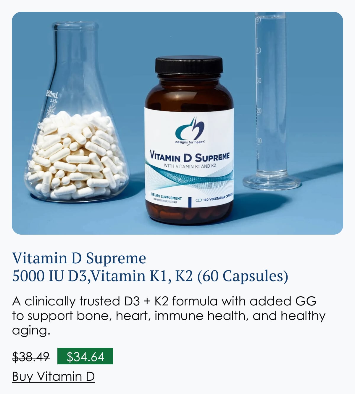 Designs for Health Vitamin D Supreme