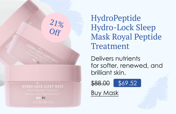 HydroPeptide Hydro-Lock Sleep Mask Royal Peptide Treatment