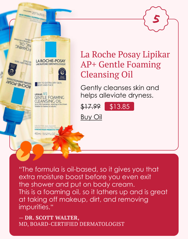 La Roche Posay Lipikar AP+ Gentle Foaming Cleansing Oil