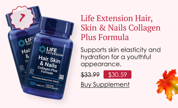 Life Extension Hair, Skin & Nails Collagen Plus Formula