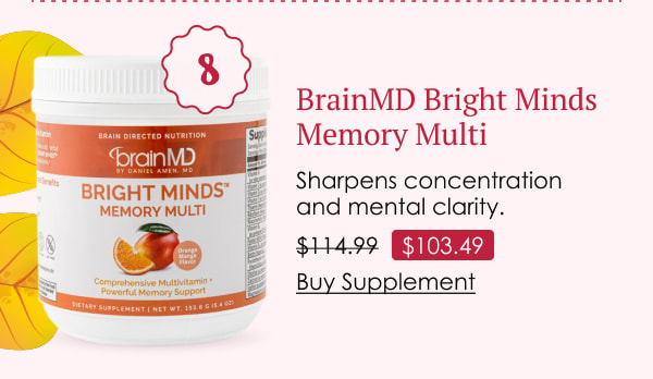 BrainMD Bright Minds Memory Multi Orange Mango