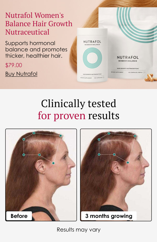 Nutrafol Women's Balance Hair Growth Nutraceutical