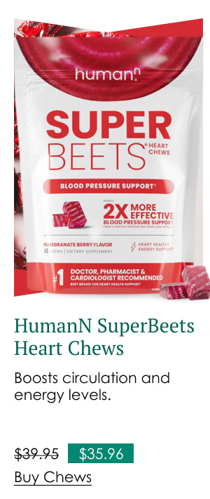 HumanN SuperBeets Heart Chews