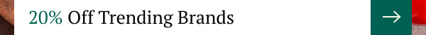 20% Off Trending Brands