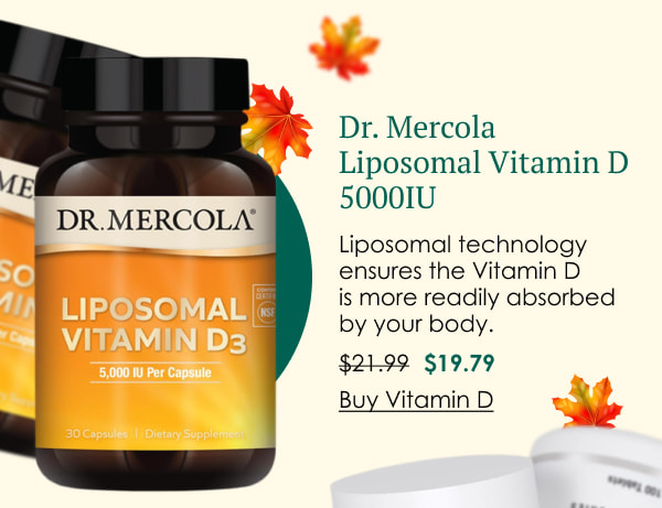 Dr. Mercola Liposomal Vitamin D 5000IU