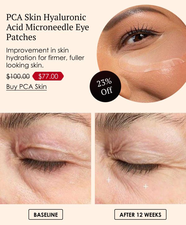 PCA Skin Hyaluronic Acid Microneedle Eye Patches
