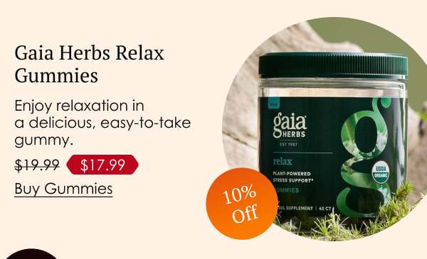 Gaia Herbs Relax Gummies