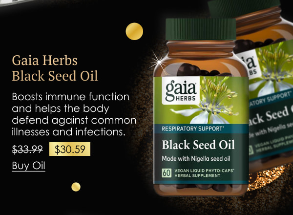 Gaia Herbs Black Seed Oil