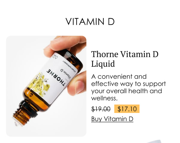 Thorne Vitamin D Liquid