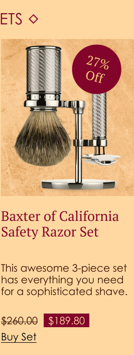Baxter of California Safety Razor Set