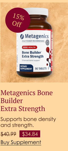Metagenics Bone Builder Extra Strength